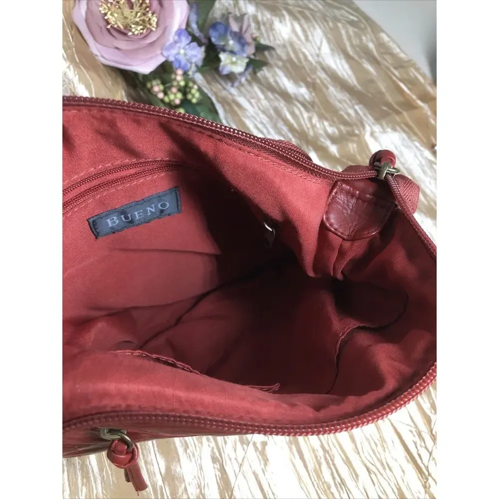 Burno Multi Pocket Crossbody Bag for Women Shoulder Bag Ultra Soft Minimalist - Picture 5 of 6